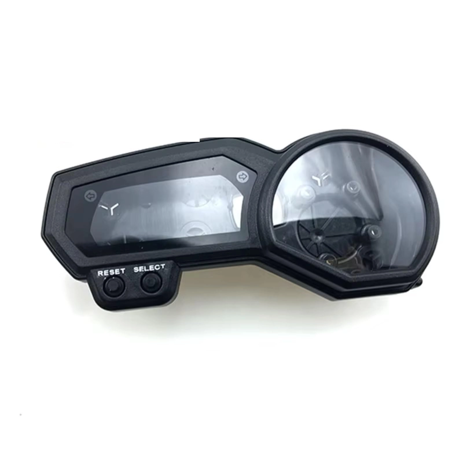 DSEQOPHHaw Motorcycle Dashboard Housing - Single Turn Black