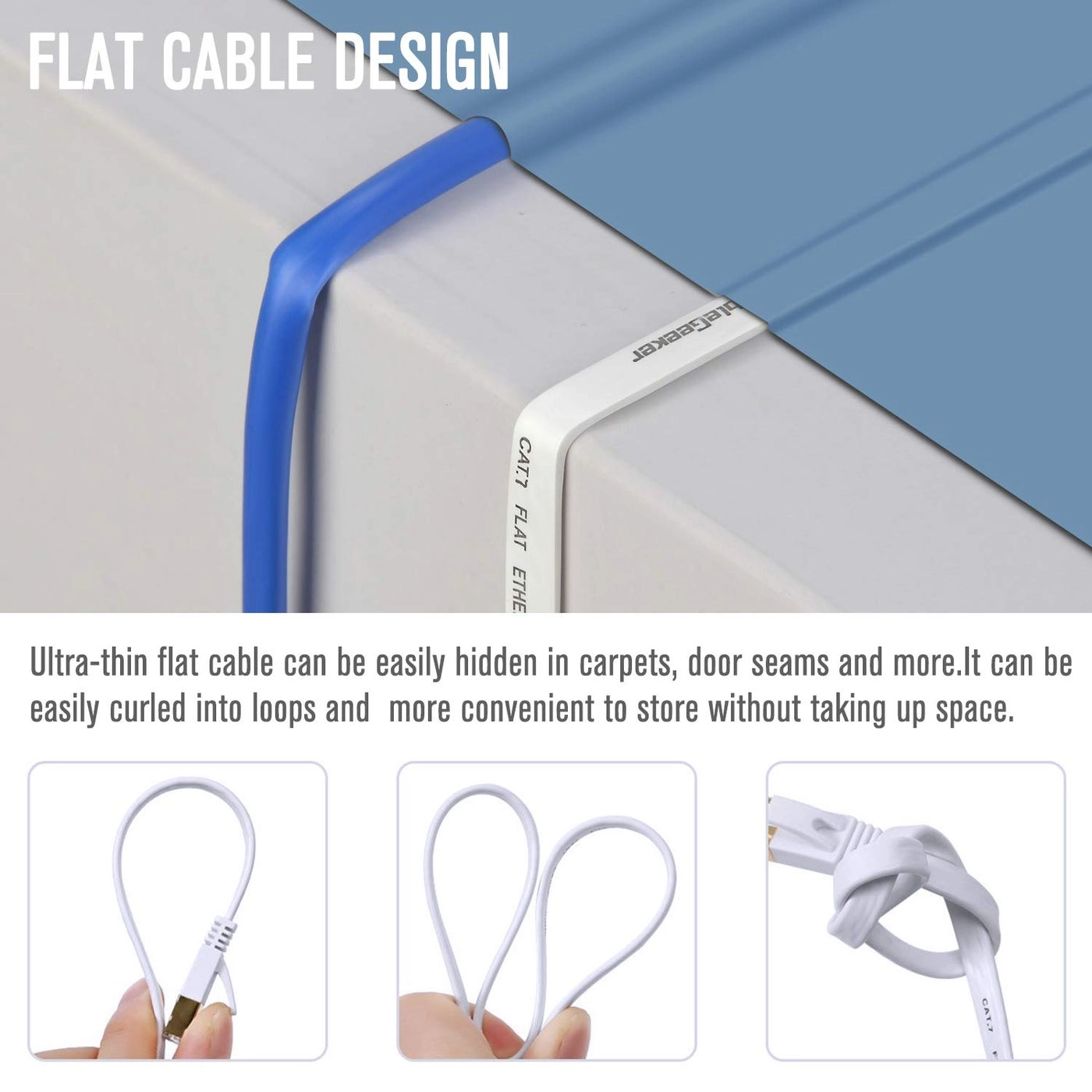 Cat7 Ethernet Cable Pack