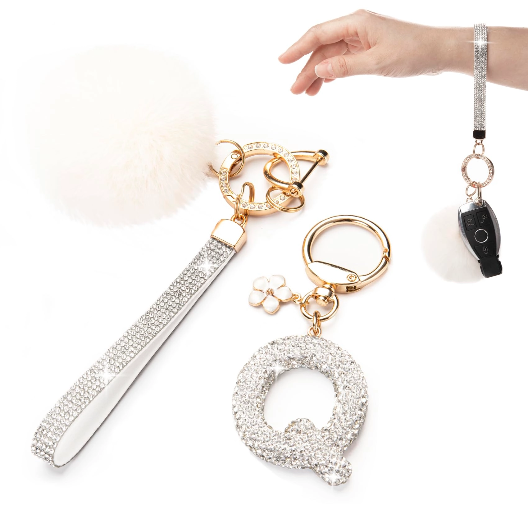 Initial Keychain - Letter