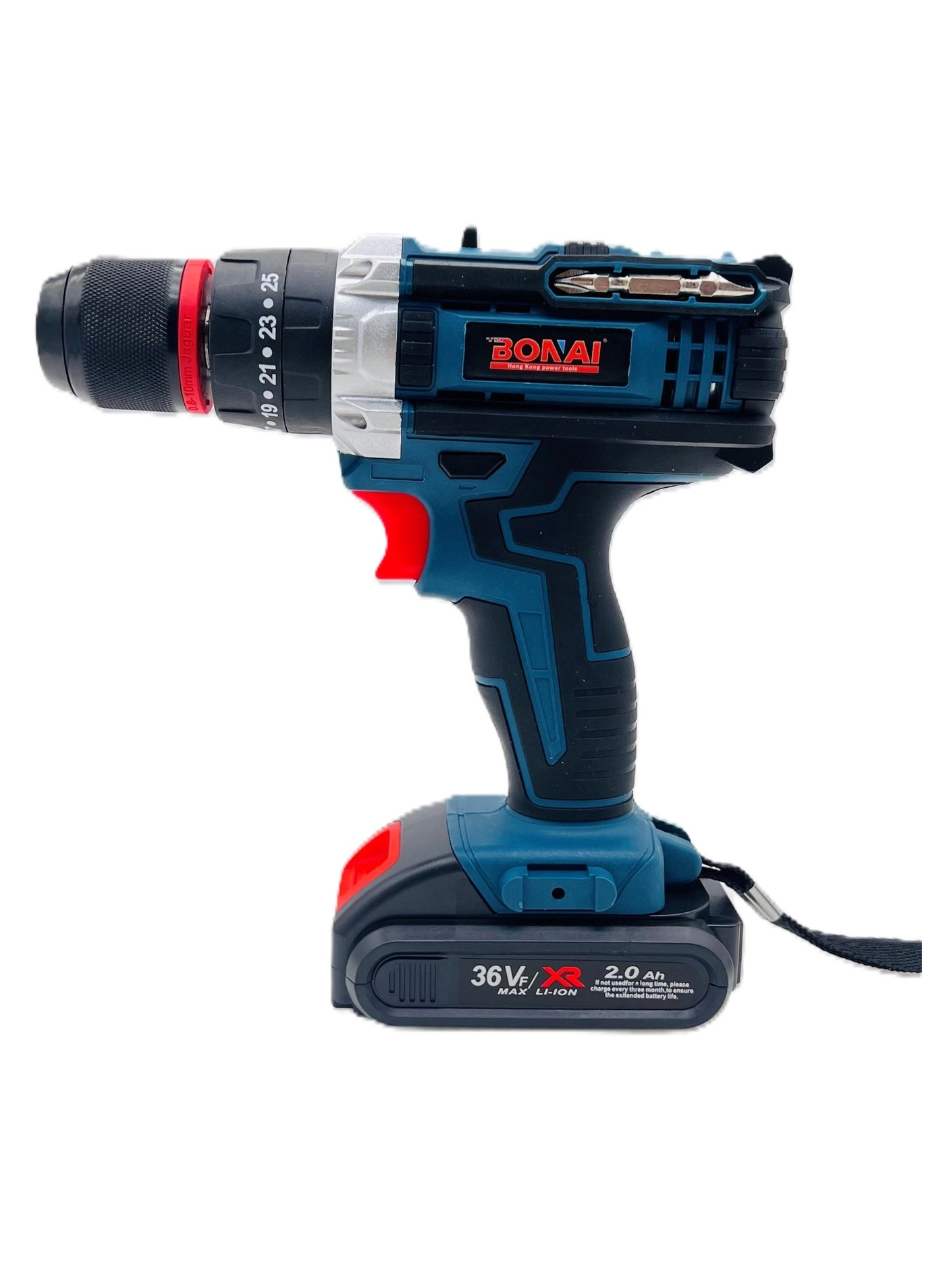 Cordless Electric Drill - 2.0 Ampere-hour 36 Volt