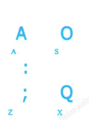 Dvorak Simplified Keyboard Stickers - Dvorak