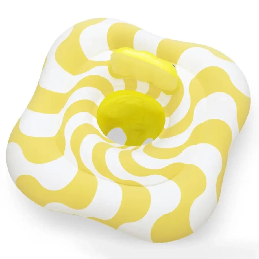 Bestway Swim Safe Float Wavy Square Ring - Multicolor L. 72 x W. 72 x H. 27 cm