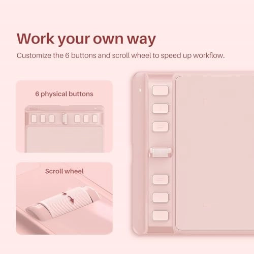 6x4 Inches Drawing Tablet - 8192