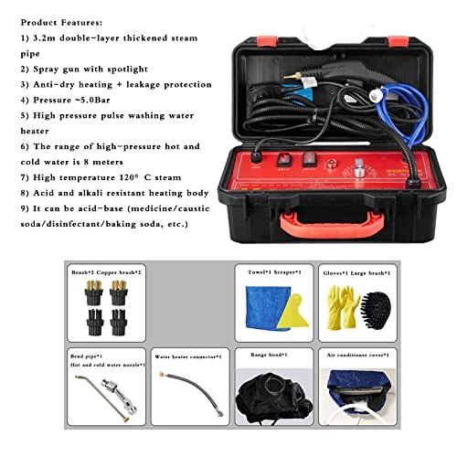 High temperature and high pressure cleaning machine - 90kg