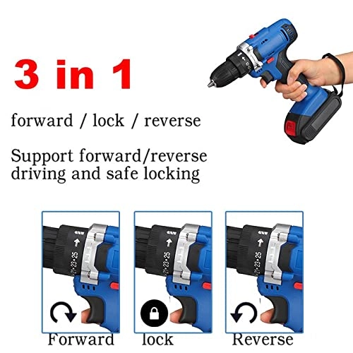 Electric Cordless Screwdriver Drill