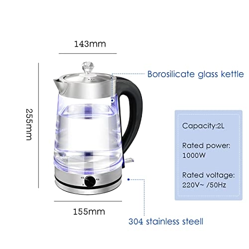 Glass LED Electric Kettle