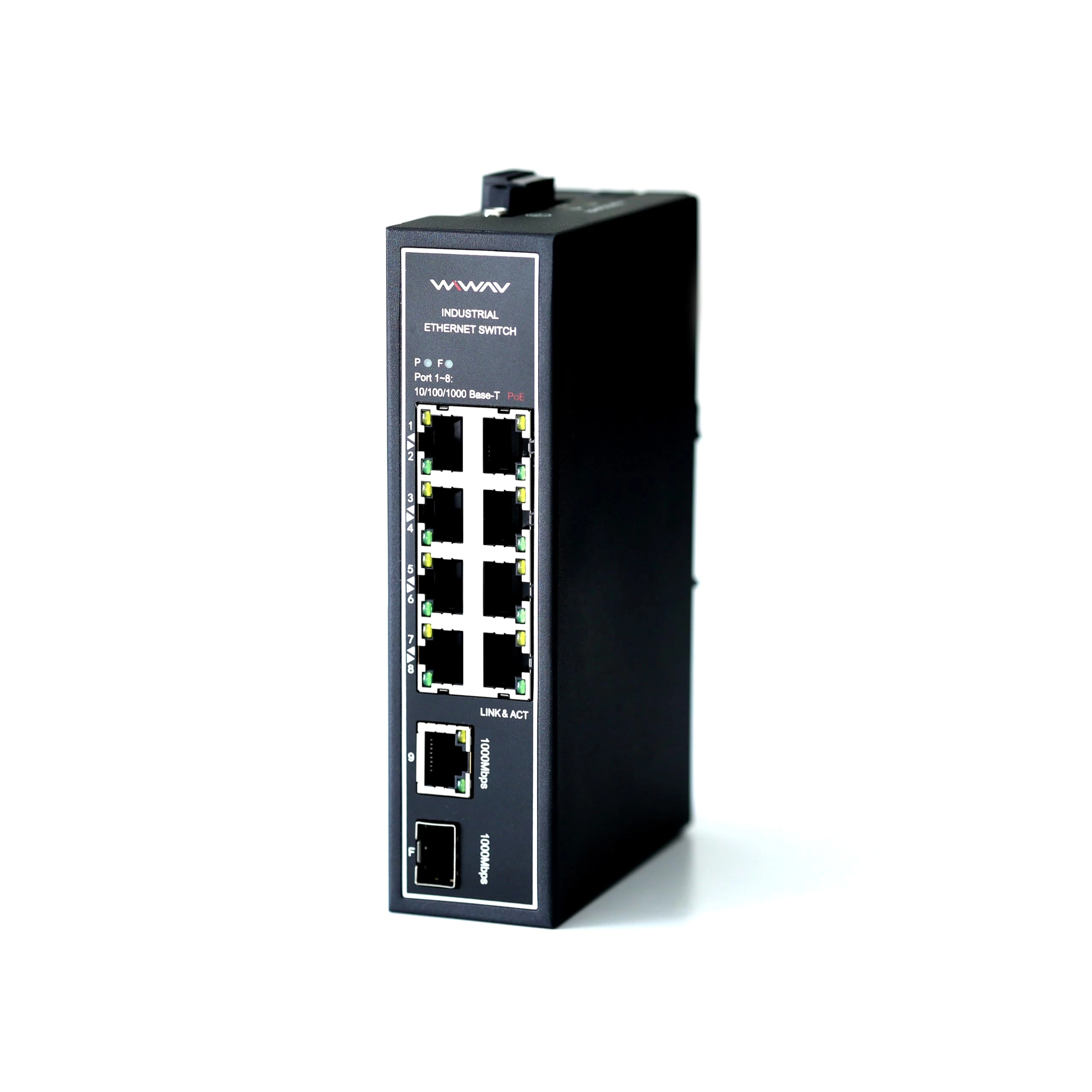 WIWAV INC. WDH-9GT1GF-POE 10-Ports