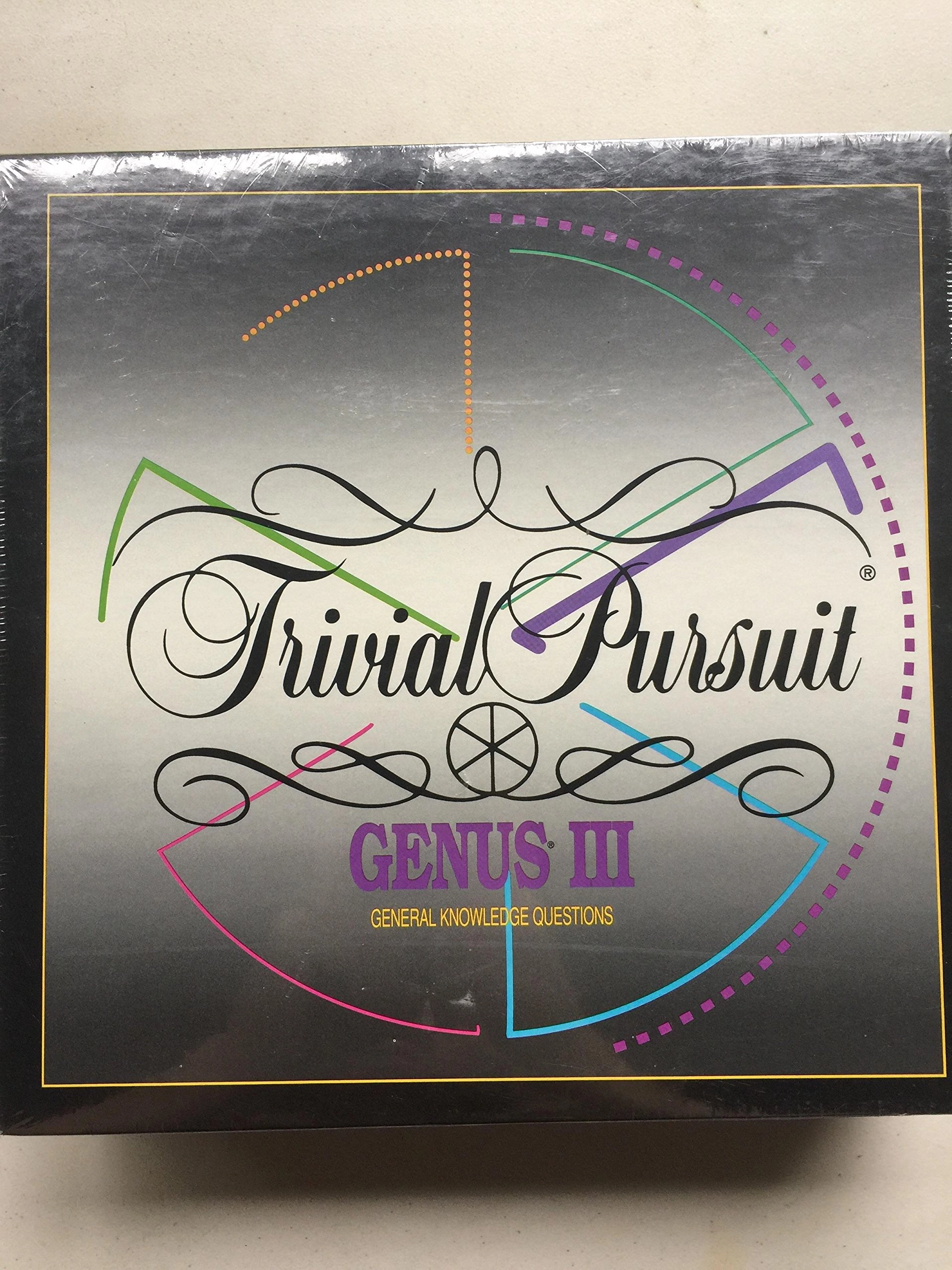 Parker Brothers Trivial Pursuit Genus III Master