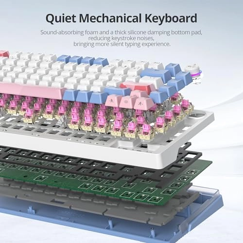 Retro Typewriter Mechanical Keyboard - Wired
