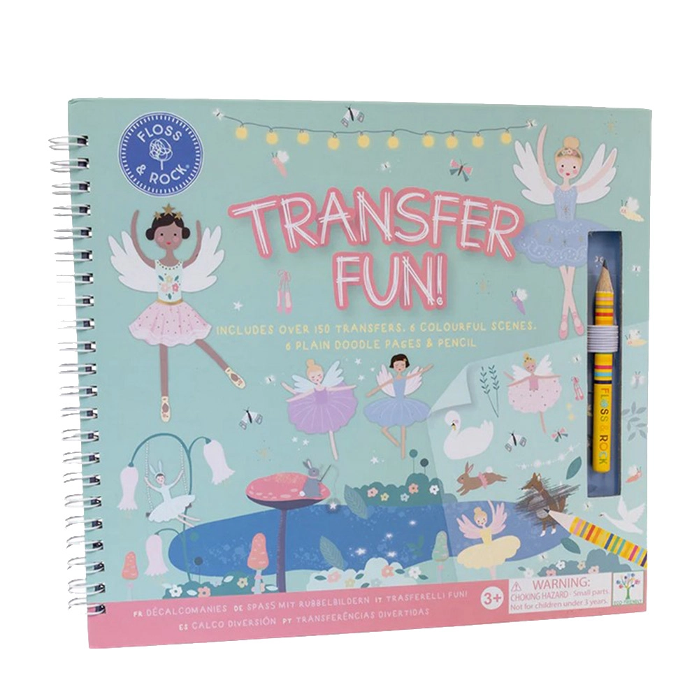 Floss & Rock Transfer Fun - Suitable for 3 years & above