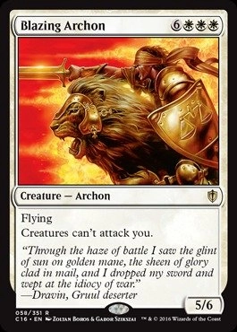 Magic: the Gathering Blazing Archon - Rare Commander 2016