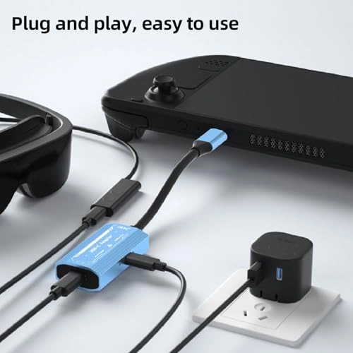 USB C to Glasses and Charging Adapter
