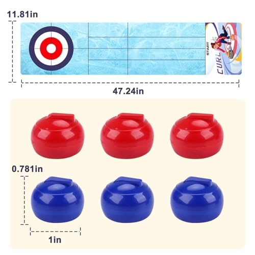 Tabletop Curling Strategy Game