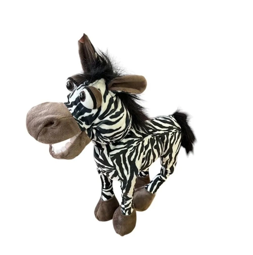 Zebra Horse Living Hand Puppet