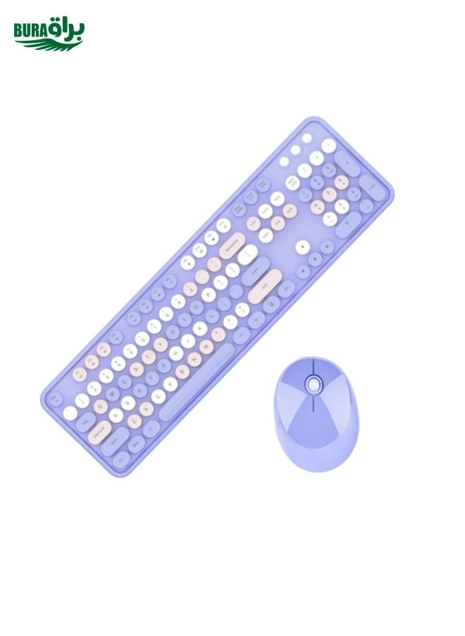BURAQ Mofii Sweet Wireless Keyboard And Mouse Set - Wireless