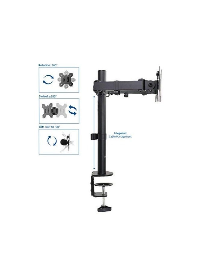Dual LCD Monitor Desk Mount Stand - 2 27in