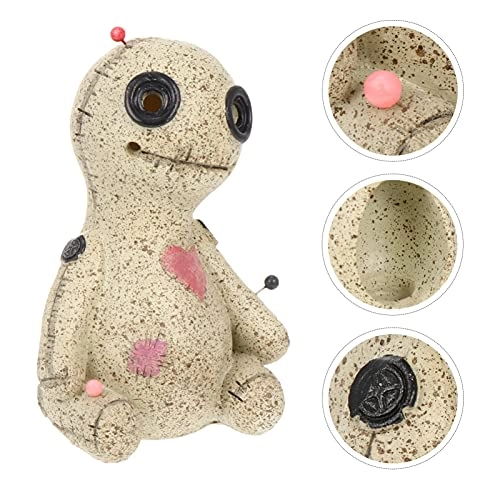 Voodoo Doll Cone Burner - Resin
