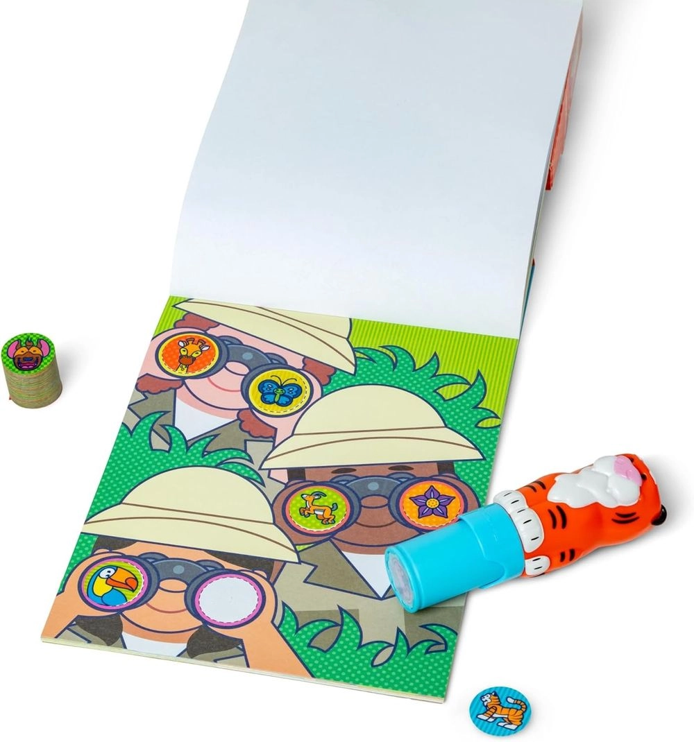 Sticker Wow! Stamper - Tiger + Mini Activity Pad - 24 pages