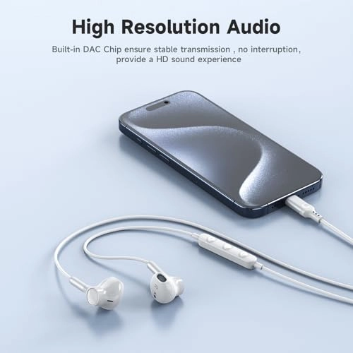 USB C Headphones Wired Earbud