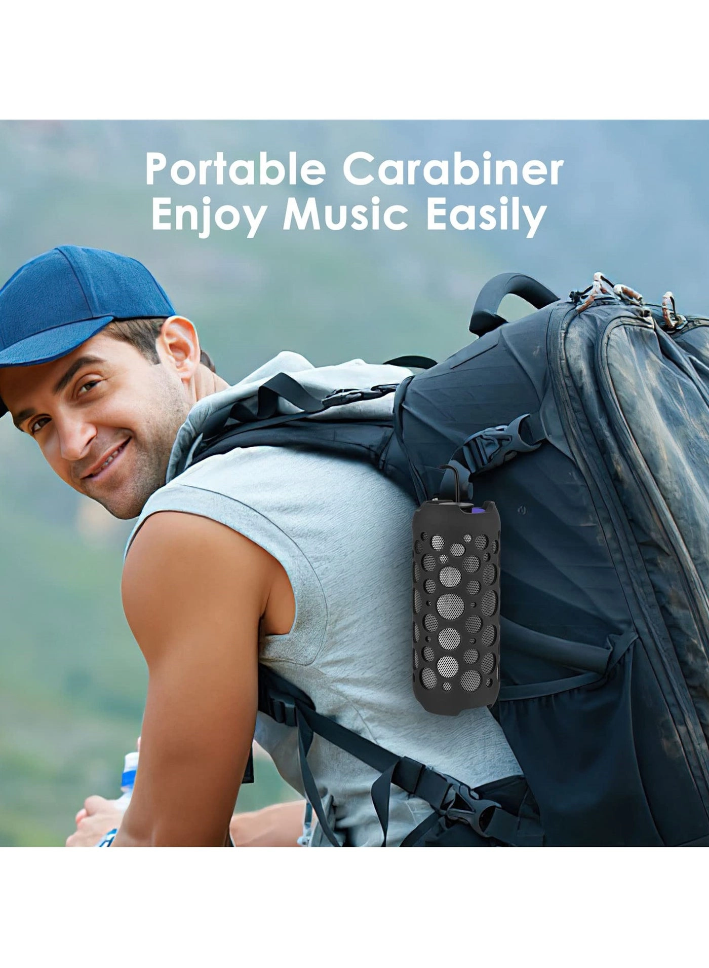 2-in-1 Bluetooth Speaker and Earphones