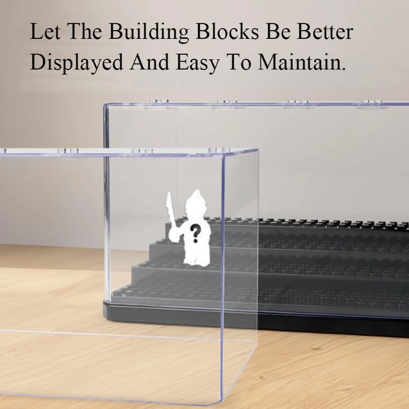 Clear Acrylic Display Case - Lego Mar-vel