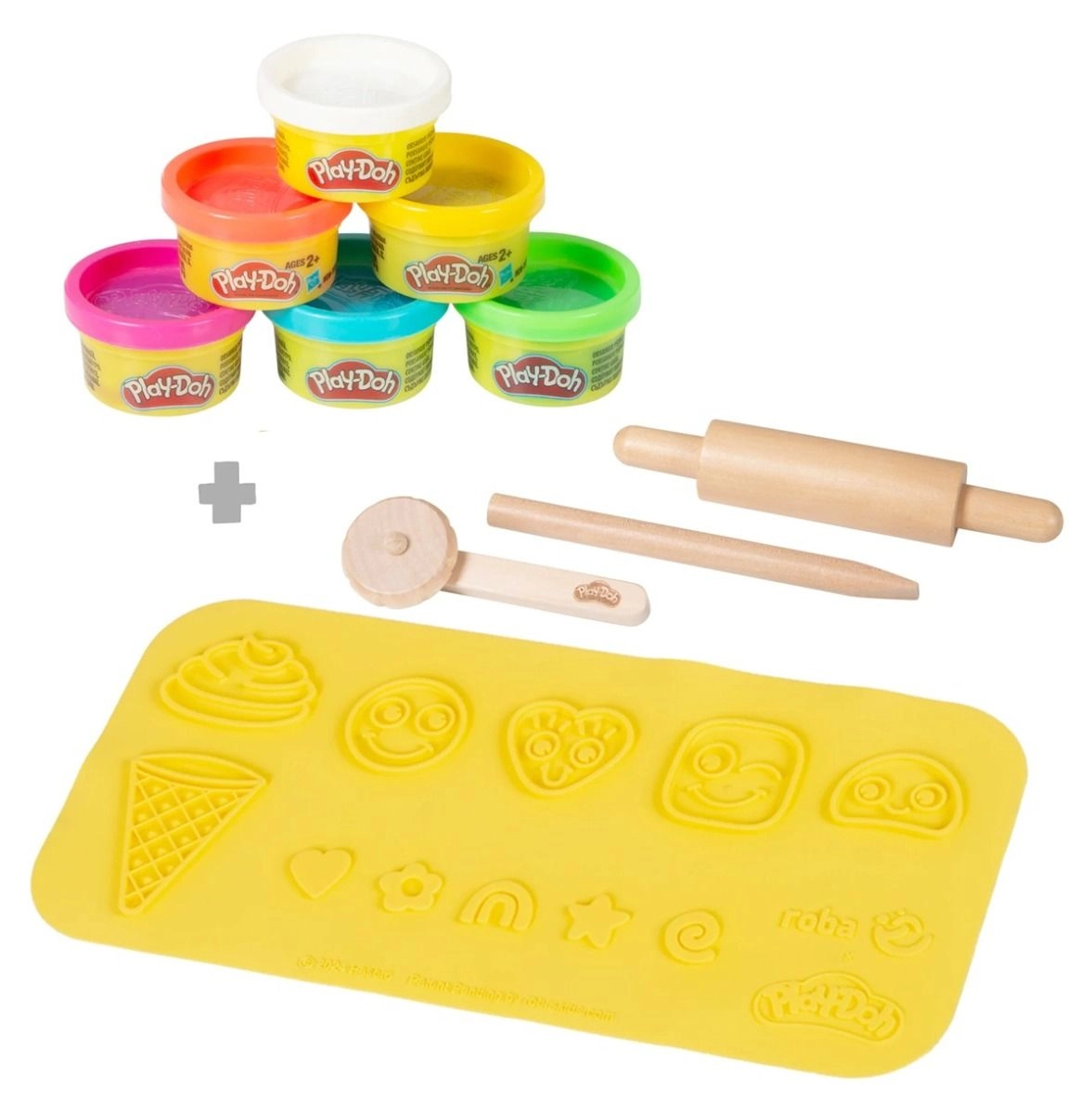 x Roba Starter Set - 3+ years 6 Modelling Tins