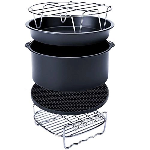Air Fryer Accessories - stainless steel + coating 5 piece(s)