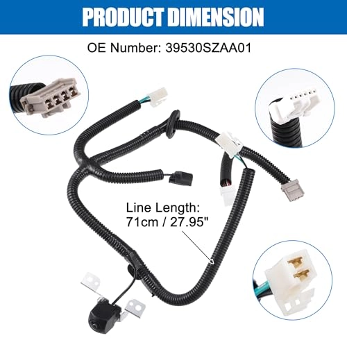 Rear View Back Up Camera - Wide Angle Fit for Honda Pilot 2013 2014 2015