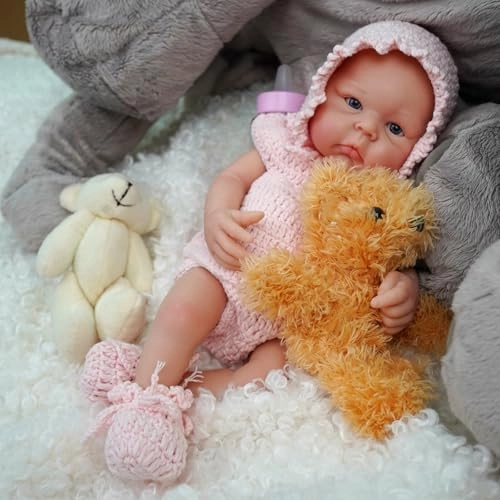 Carina Reborn Baby Doll - 12" Micro Preemie Silicone Girl