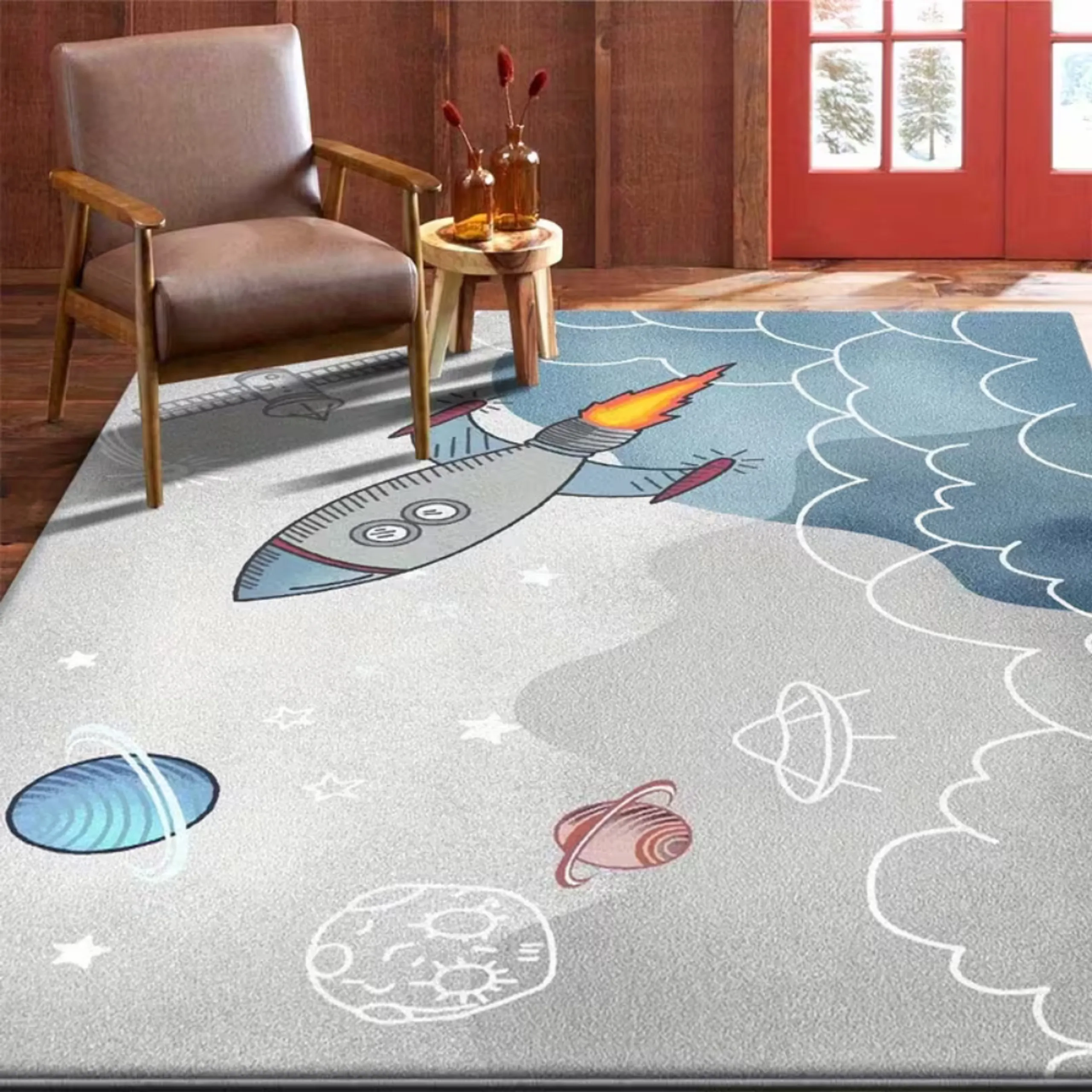 Space Cushion Play Mat - Suitable for 0 month and above