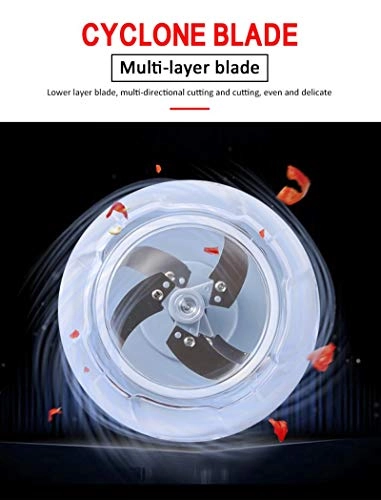 Tradebrite Manual Fruit Vegetable Chopper - 500ml 3-page blade