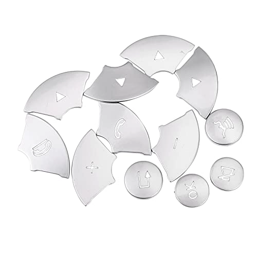 Car Interior Steering Wheel Button Switch Order Cover Sticker - W204 W212 W221 X204 C200 C250