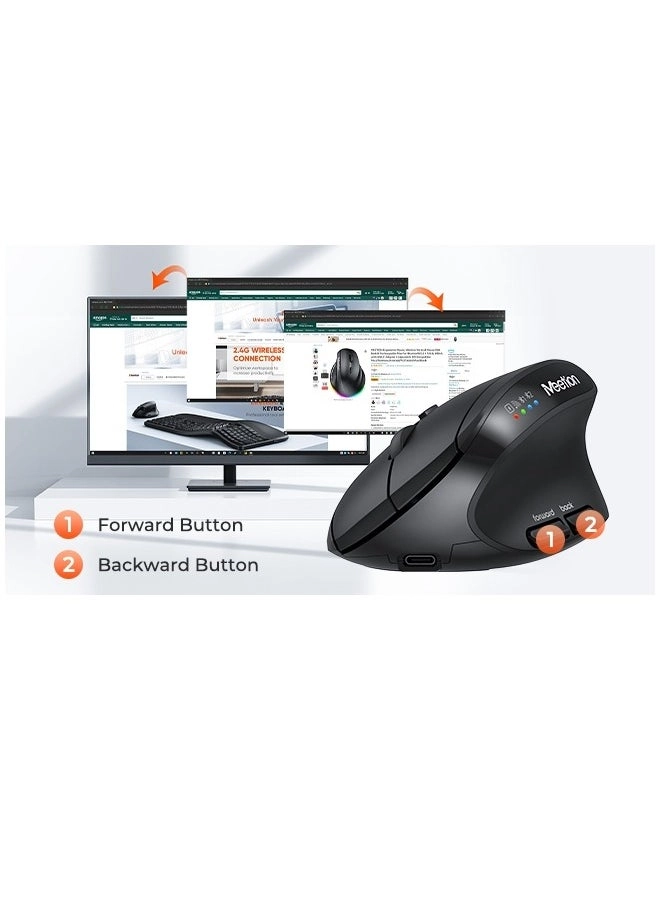 BTM008 Ergonomic Mouse - Wireless