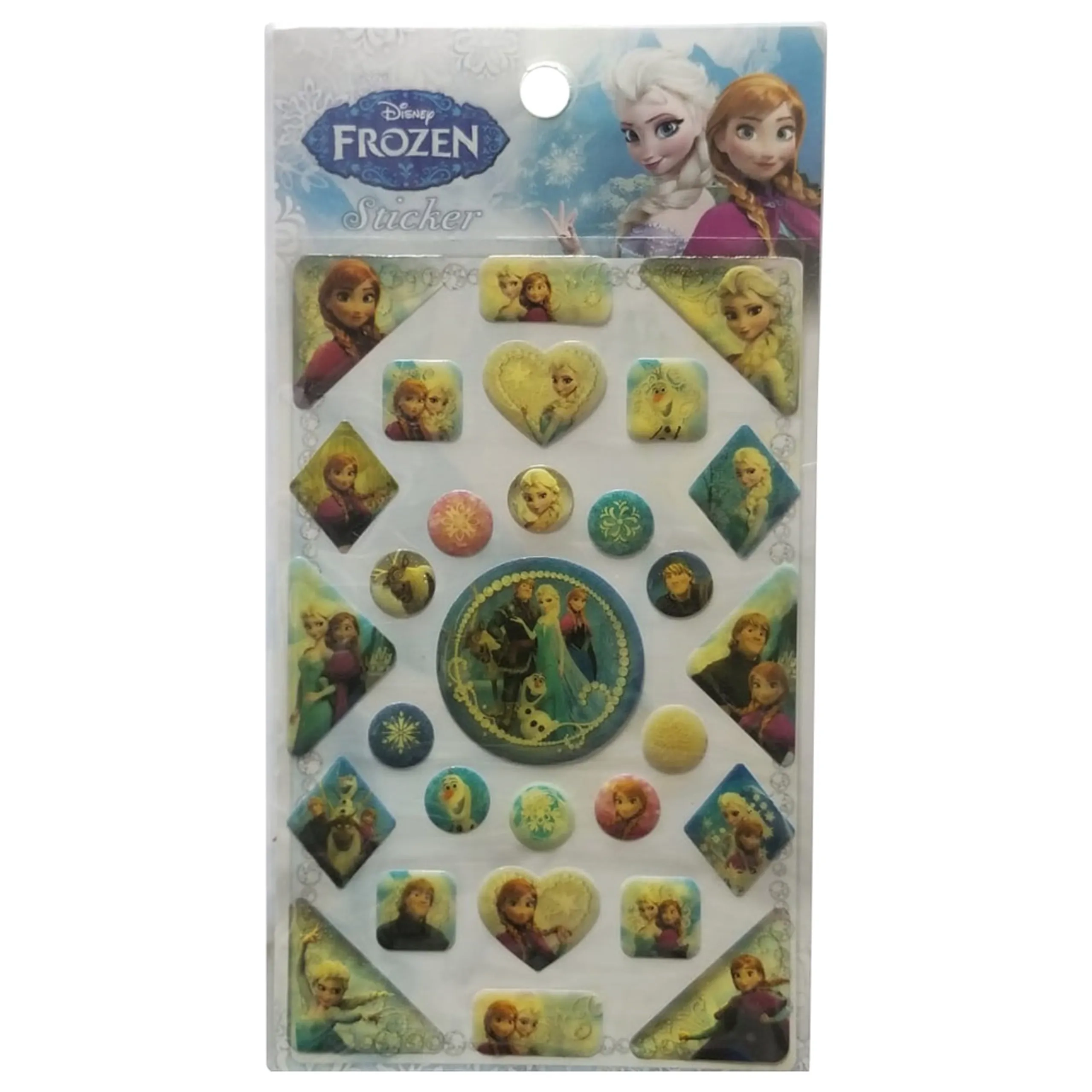 Nobranded Frozen Sticker Book Epoxy 30 pcs