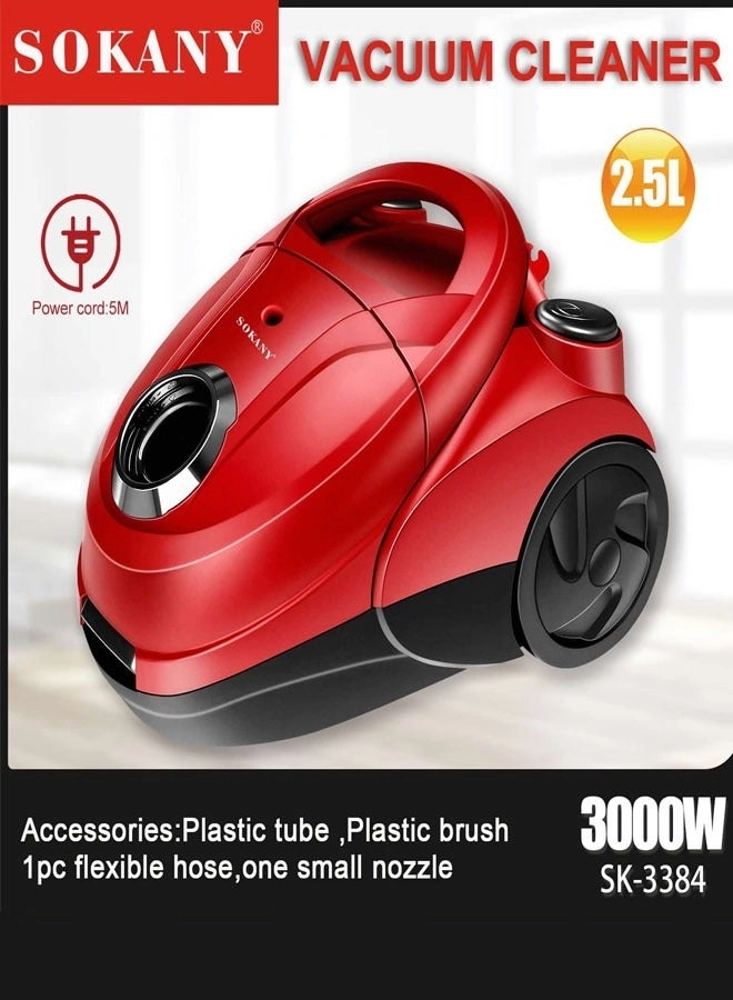 Vaccum Cleaner - 3000 W Red
