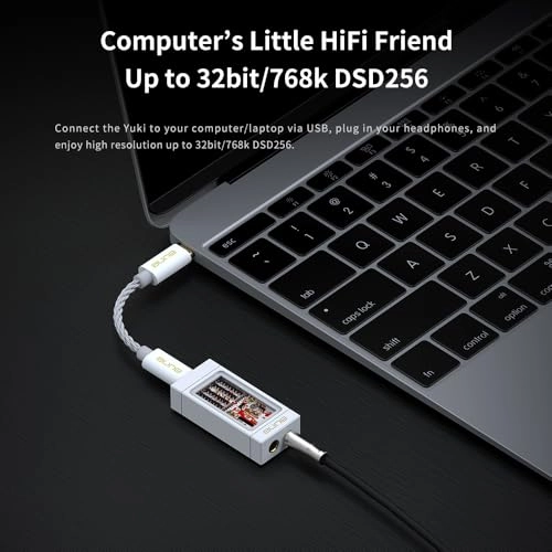 YUKI - Portable DAC Headphone Amp 32bit/768k DSD256