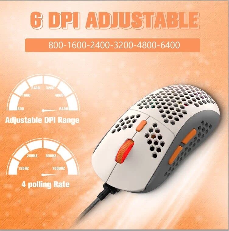 M2 RGB Wired Gaming Mouse - USB