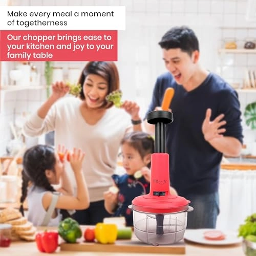 2 in 1 Push Chopper - 800ml