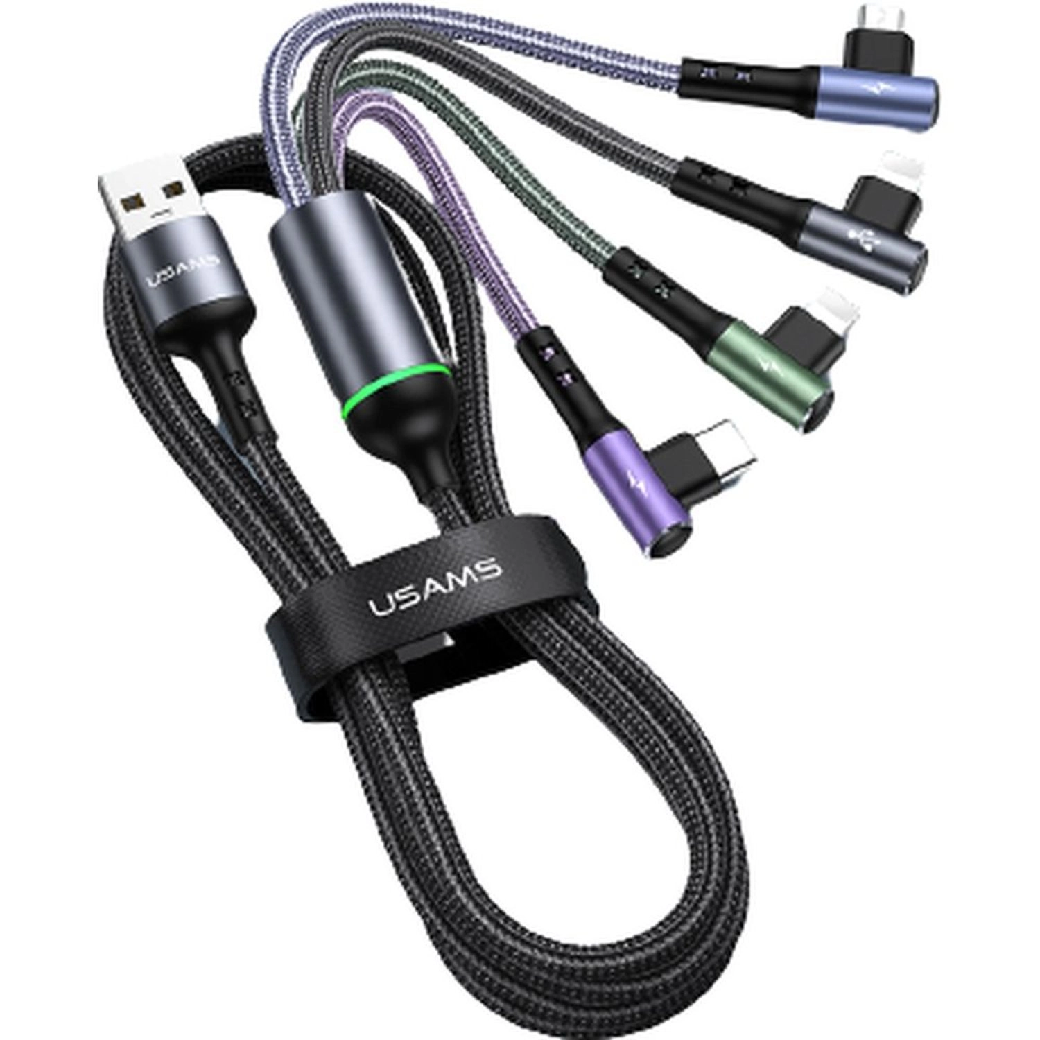 4 In 1 USB Cable USB-A to USB-C 1.2m