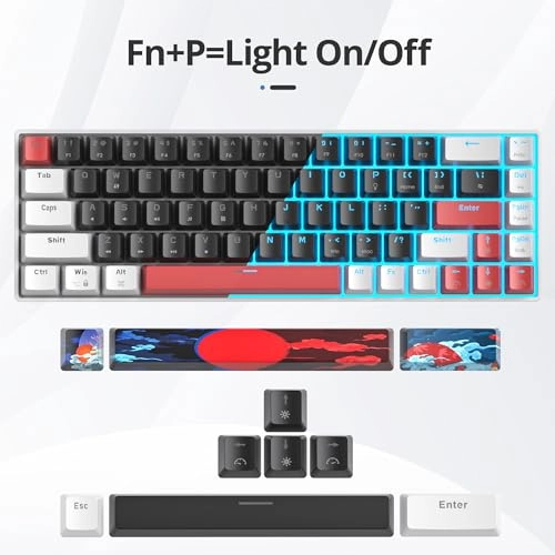 65% Mechanical Gaming Keyboard - Wired