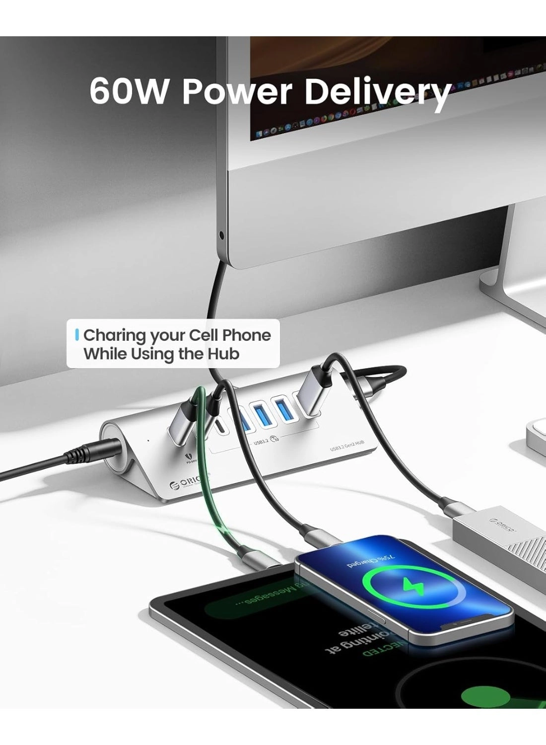 Powered USB Hub - Laptop