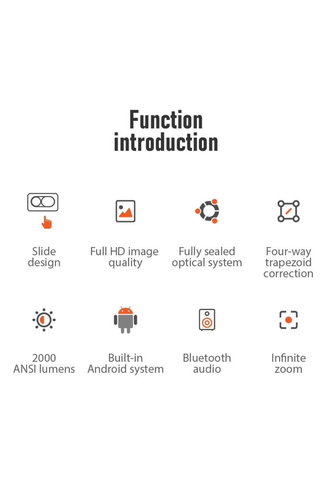 Portable Projector Pocket - 1080P