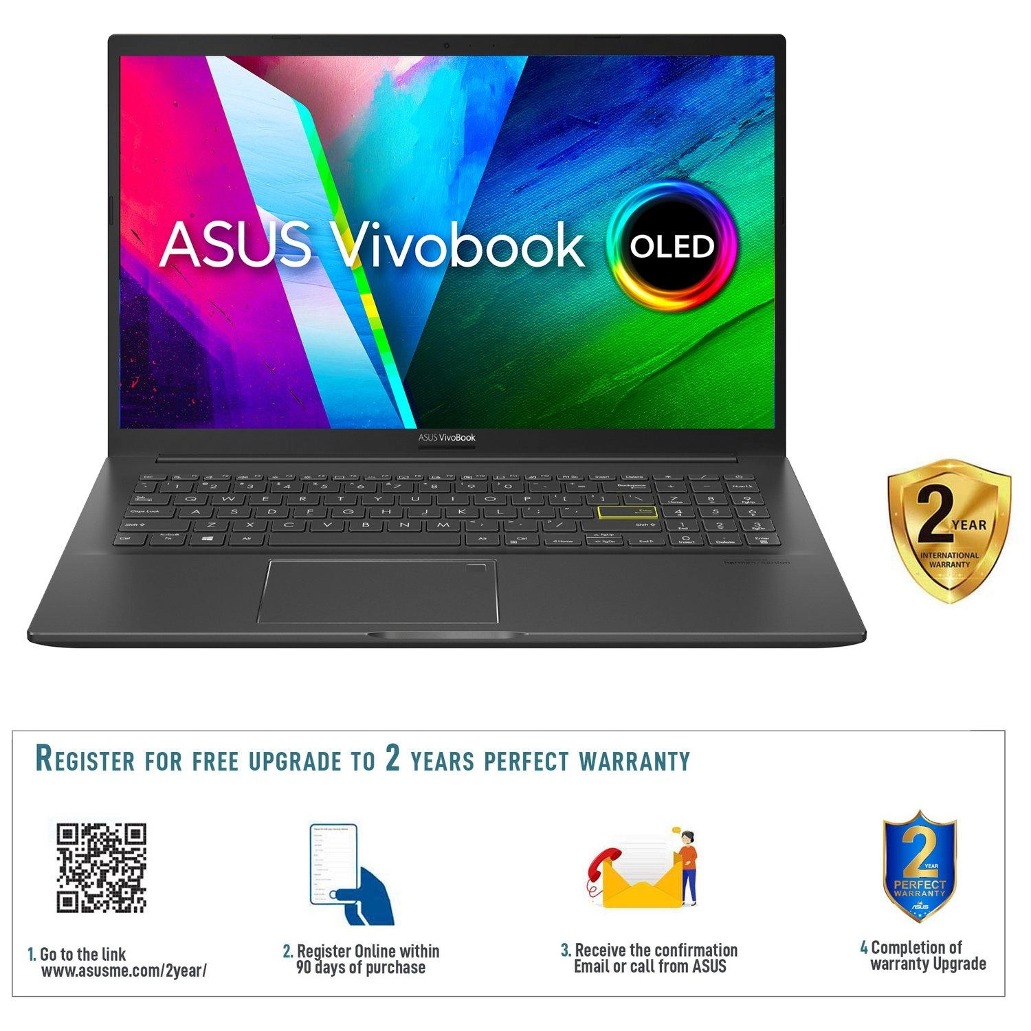 Vivobook 15 OLED K513EQ - 15.6'' Core i5-1135G7 8GB DDR4 512GB SSD