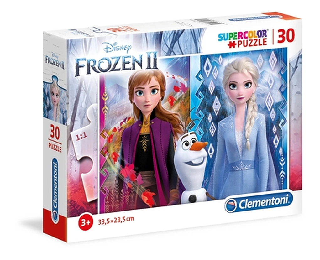 Clementoni Disney Frozen2 Supercolor Puzzle (ALGT-20251) - 30 pcs