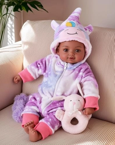 BABESIDE Realistic Baby Doll - 15-inch Vinyl Cotton Gift Set Ages 3+