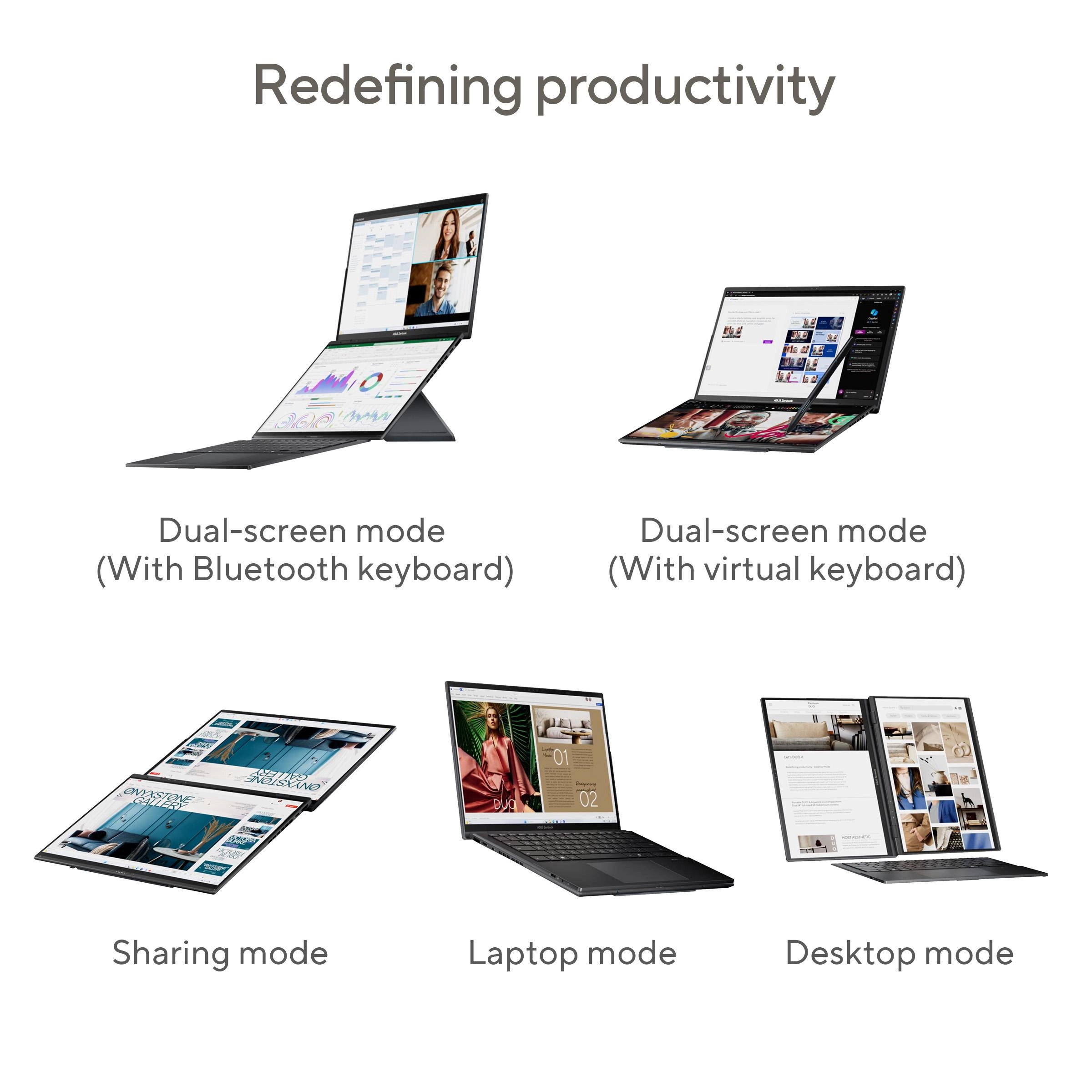 Zenbook DUO UX8406CA - 14'' Core Ultra 7 255H 32GB DDR5 1TB SSD