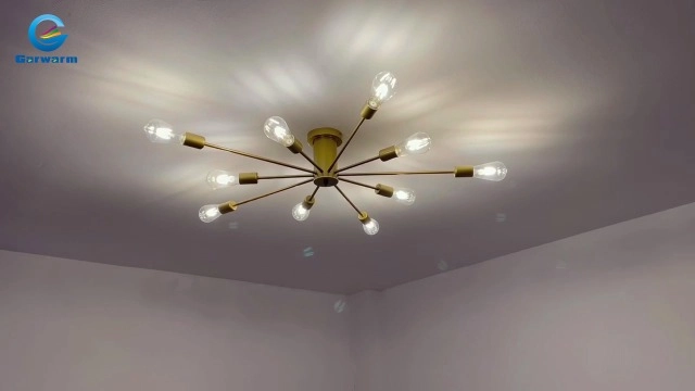 Sputnik Ceiling Chandelier - Dimmable