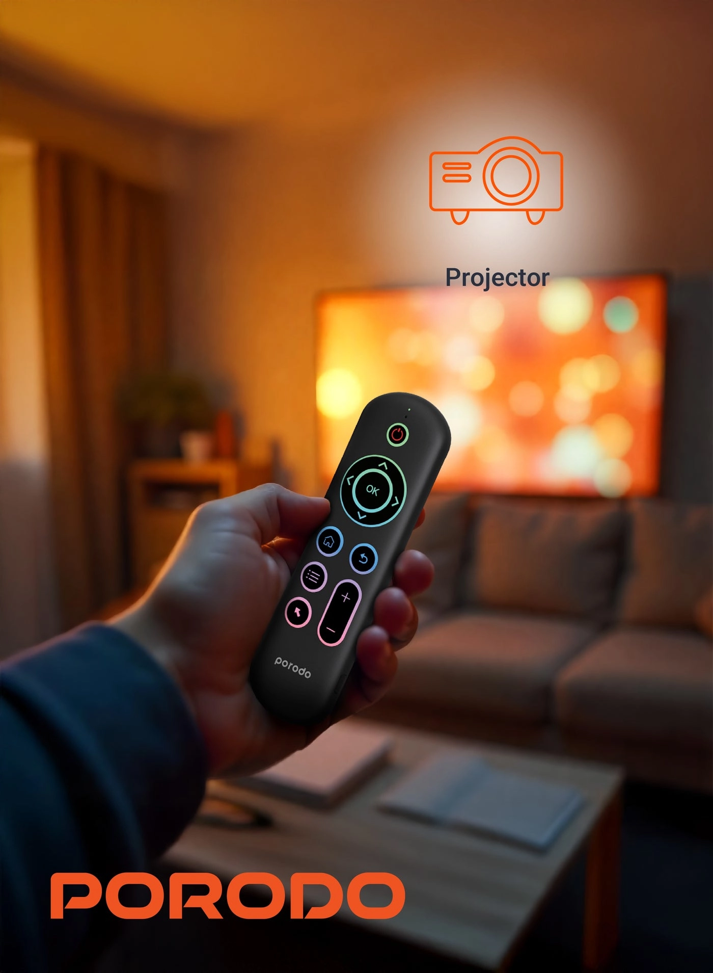 Air Mouse Remote and Mini Keyboard - Bluetooth/Wireless