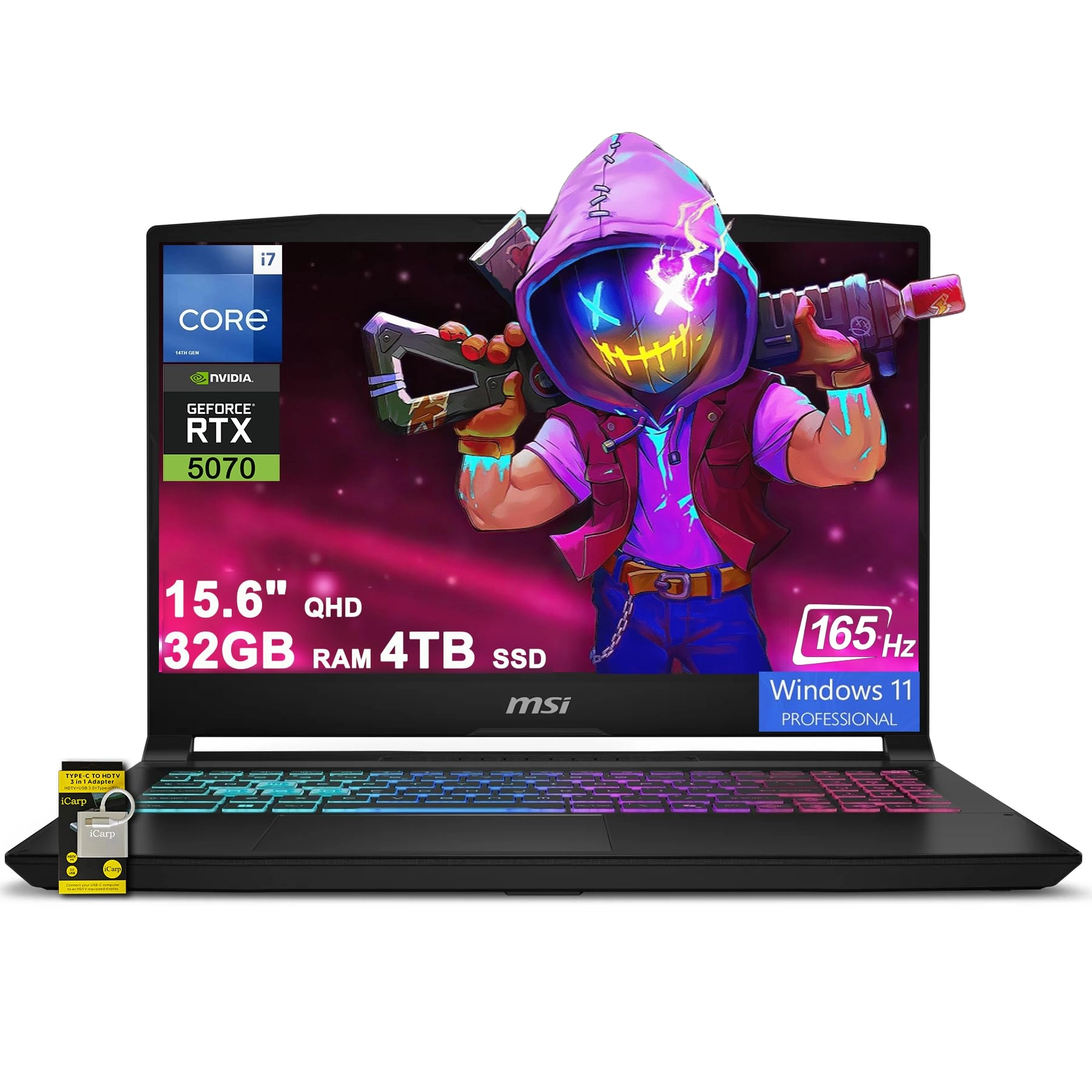 Katana 15 HX - 15.6'' Core i7-14650HX 32GB DDR5 4TB SSD