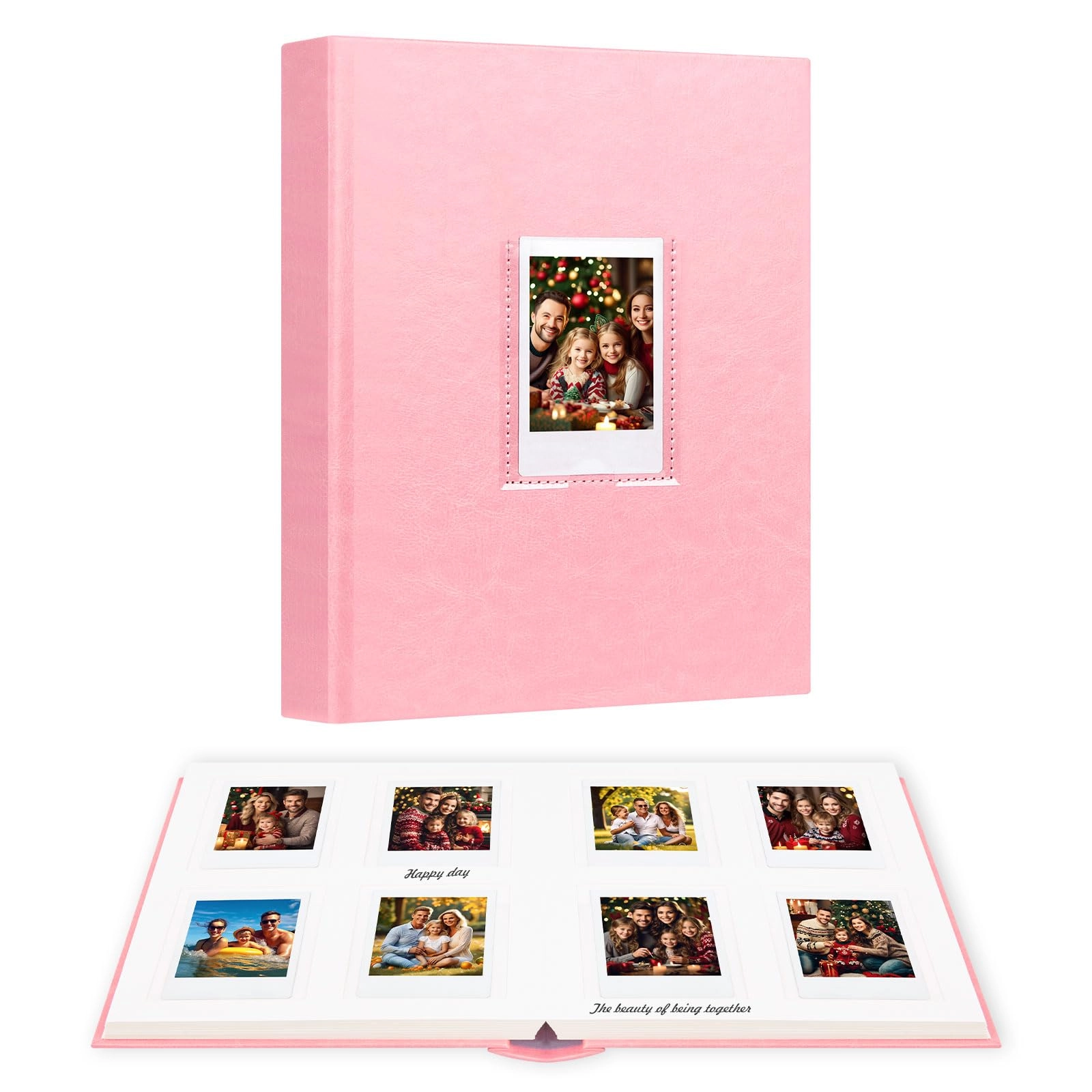 Ruibytree 3" 128 Pockets Hardcover Photo Album